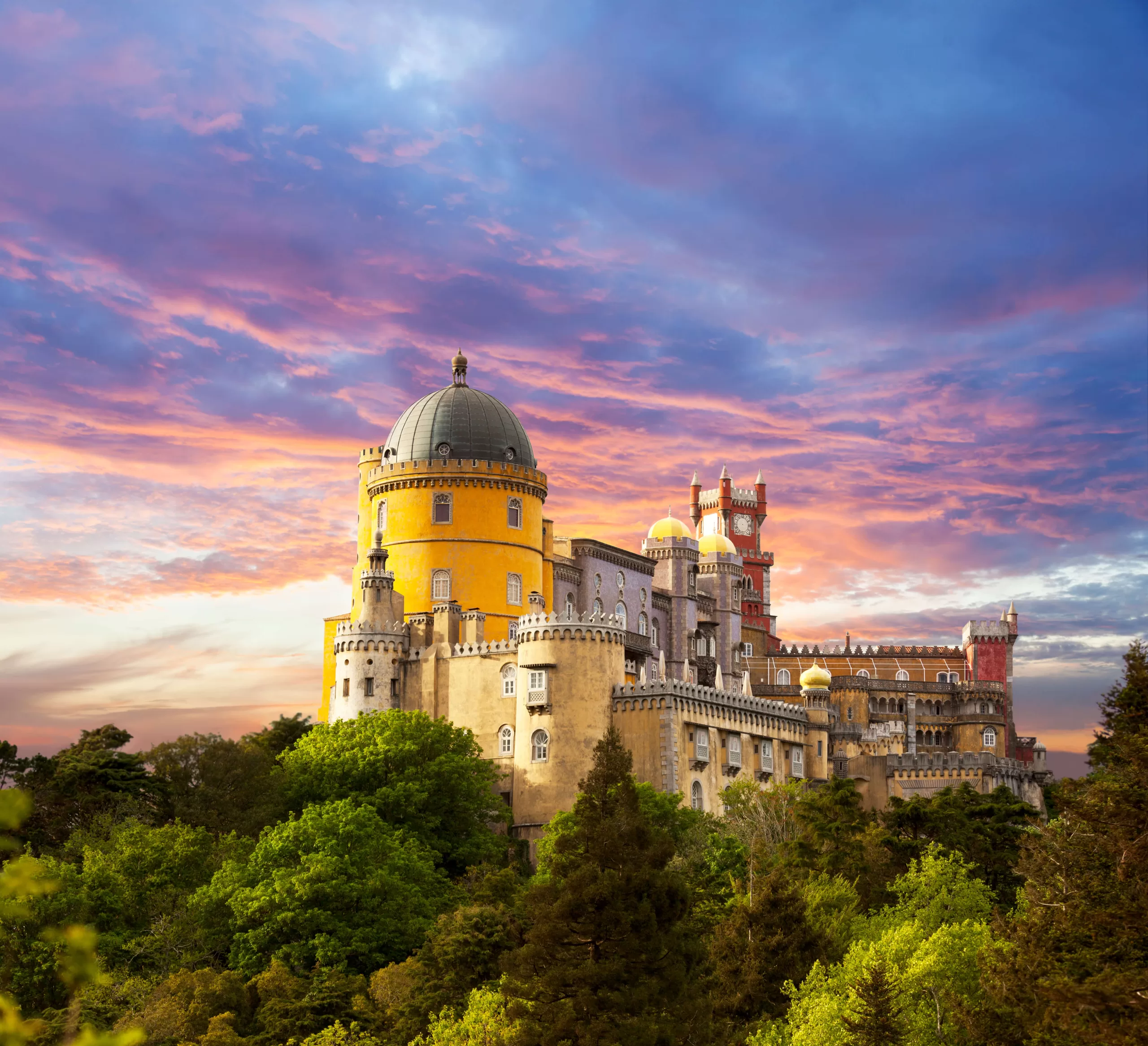 fairy-palace-against-sunset-sky-panorama-of-palace-in-sintra-portugal-europe