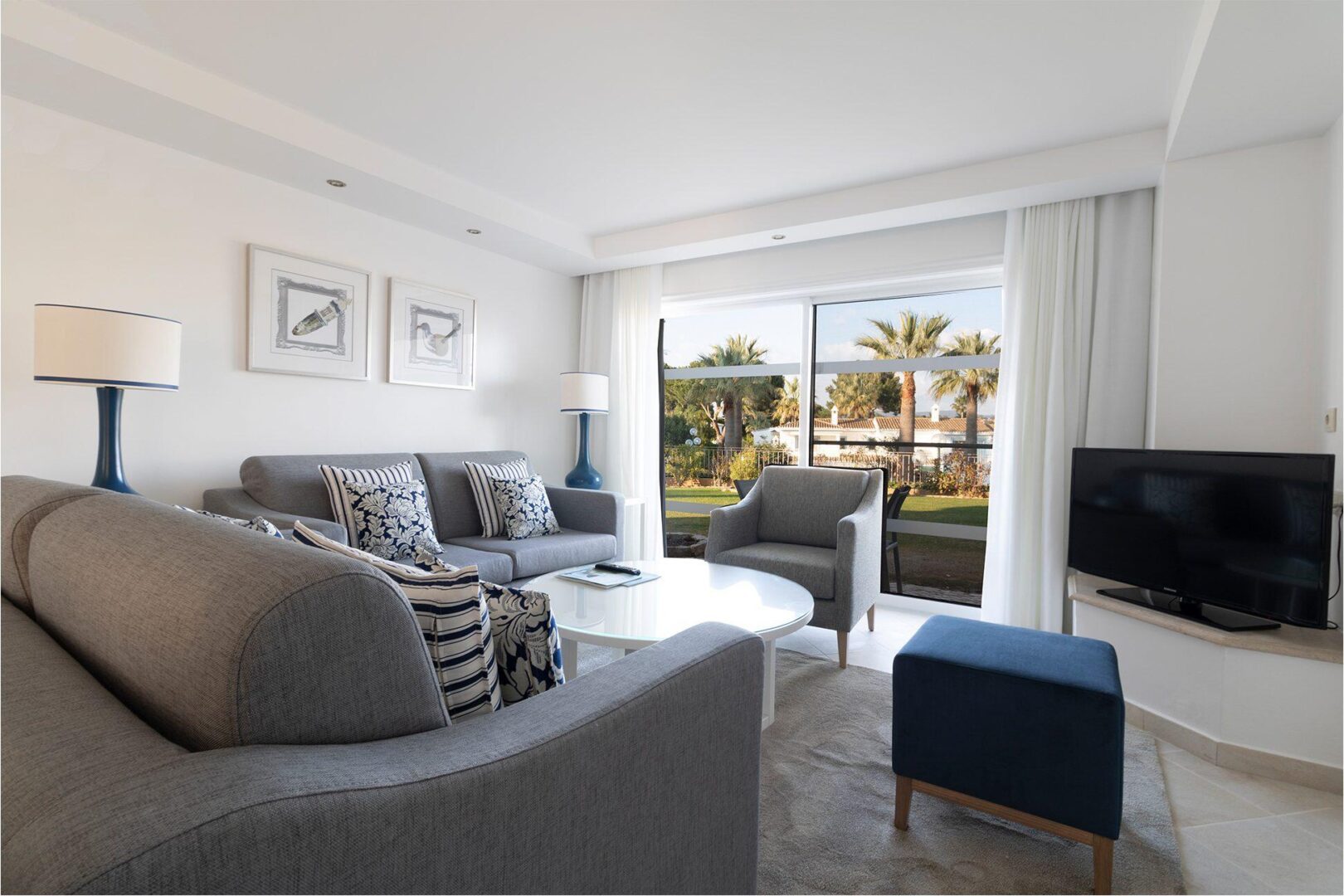 2 Bed Villa plus Studio Living Room #1a